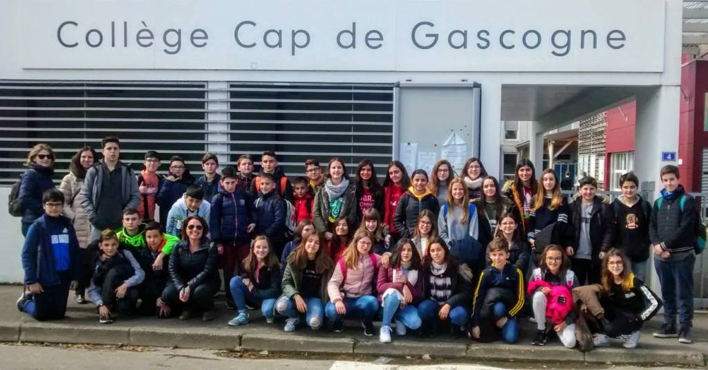 Intercambio Escolar con el Collège Cap de Gascogne de Saint Sever (Francia)