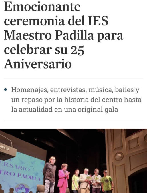25° aniversario del IES Maestro Padilla