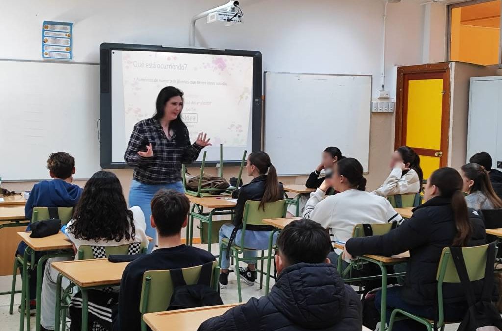 SEGUNDA CHARLA “GESTIÓN DE EMOCIONES” CON LOS CUATRO GRUPOS DE 2º ESO