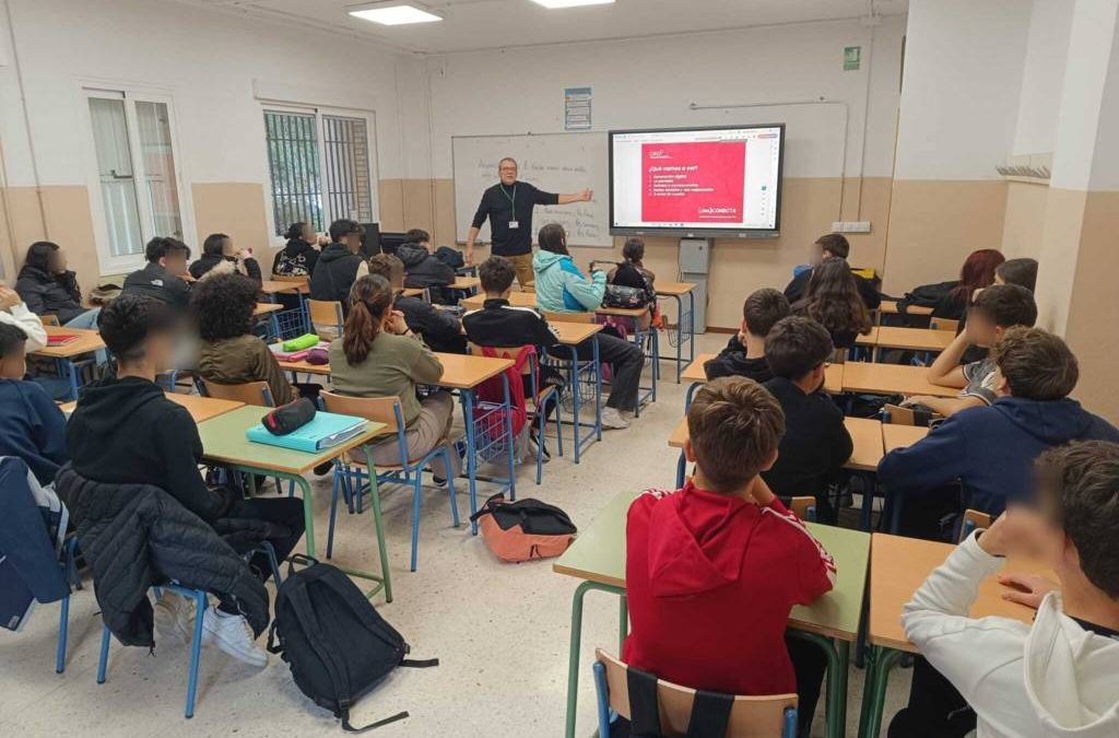TALLER (DES)CONECTA CON 3ºESO. PROTEGE TU BIENESTAR DIGITAL