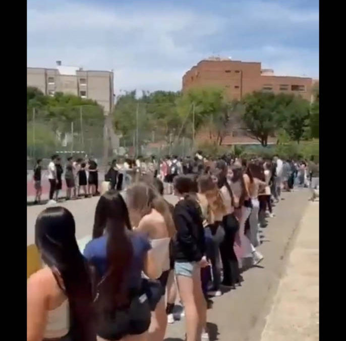 Despedida del alumnado de 2º bachillerato. 23/24 24/25