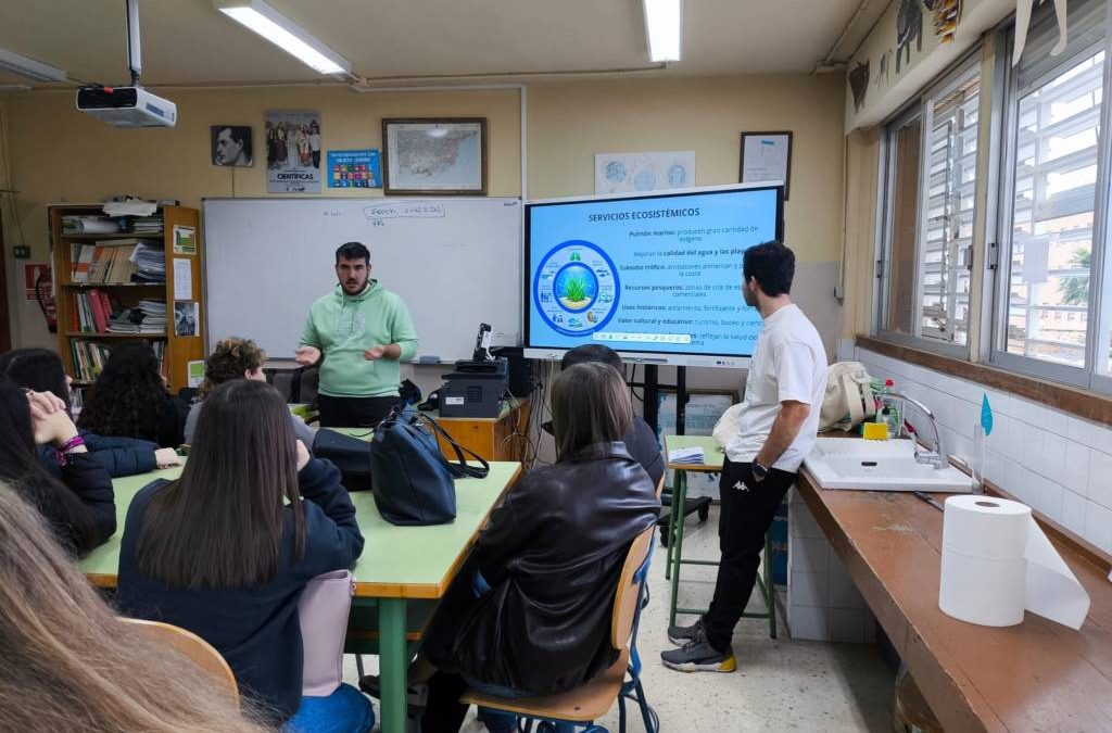 TALLER “PRADERA MARINA VIVA” EN NUESTRA PLAYA DEL ZAPILLO DE ALMERÍA