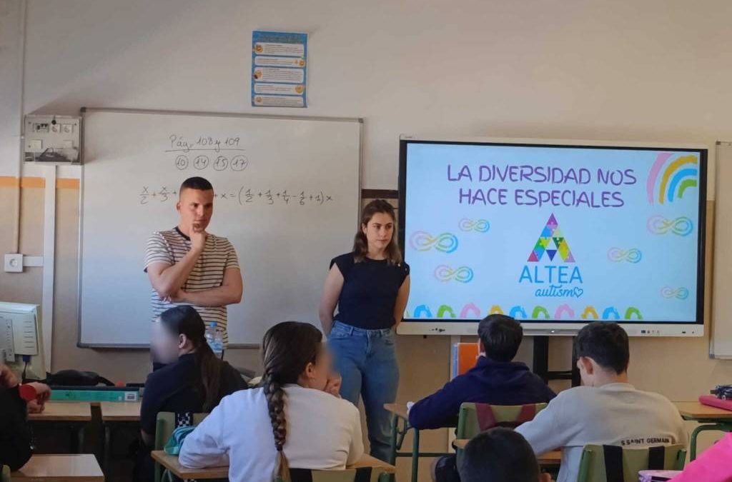 NOS VISITA LA ASOCIACIÓN ALTEA AUTISMO DE ALMERÍA